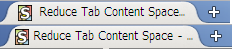 Reduce Tab Content Space
