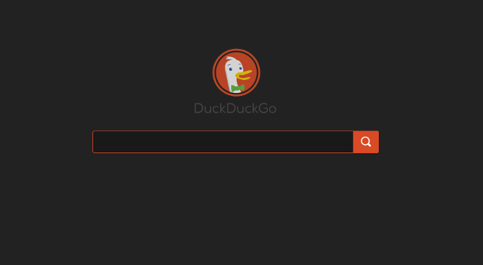 DuckDuckGo Darker and Cleaner