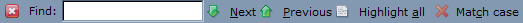 FireFox - Find Toolbar same as FF1.5