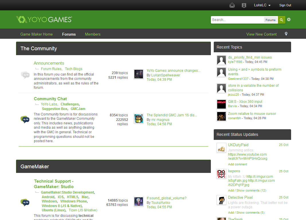 Game Maker Community (GMC) Light