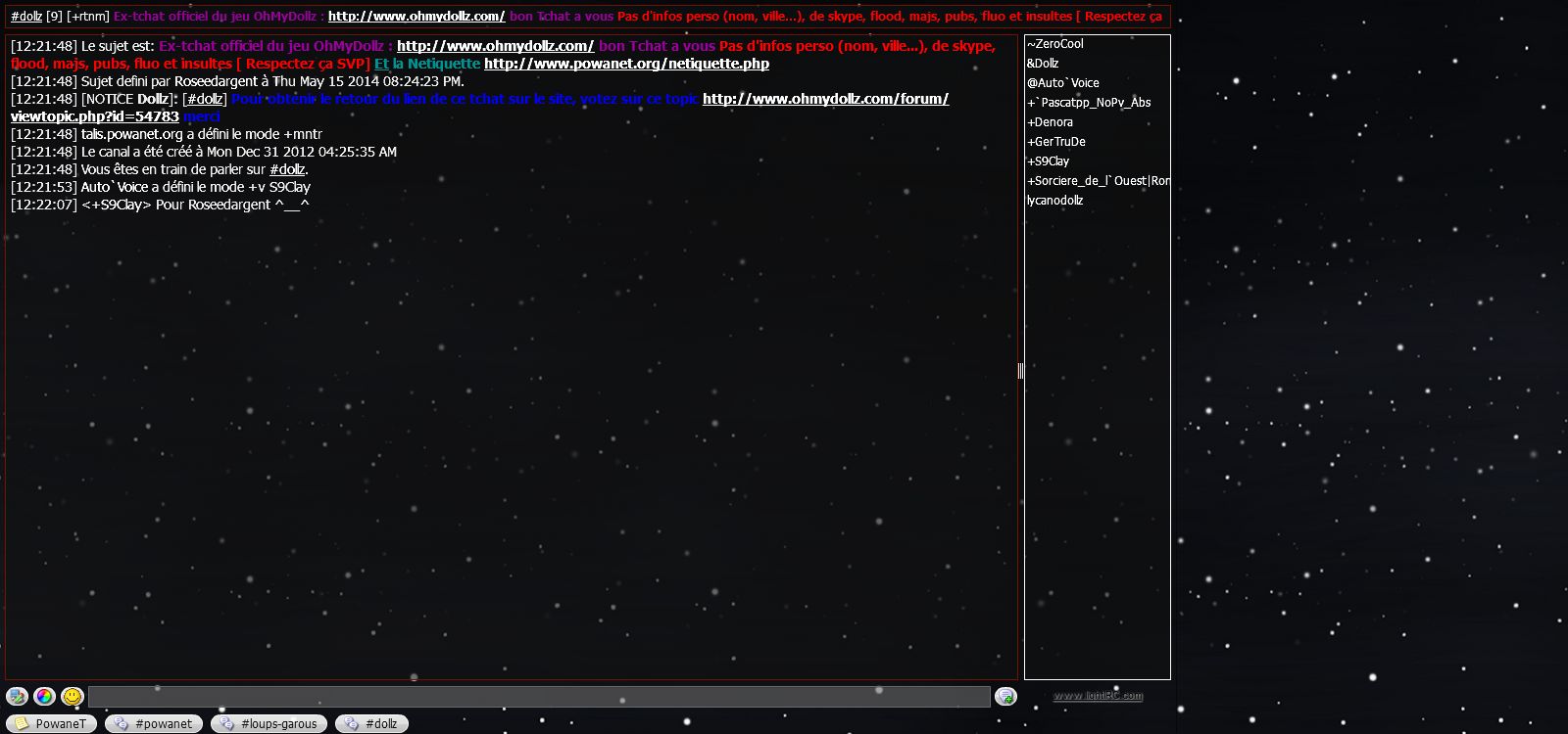 Oh My Dollz - Halloween 2014 (tchat)