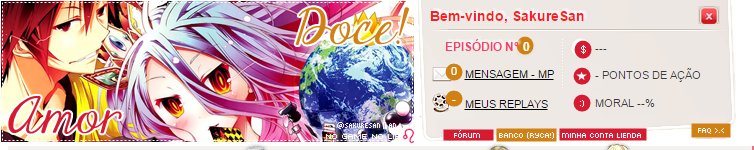 Theme Amor Doce - No game no life
