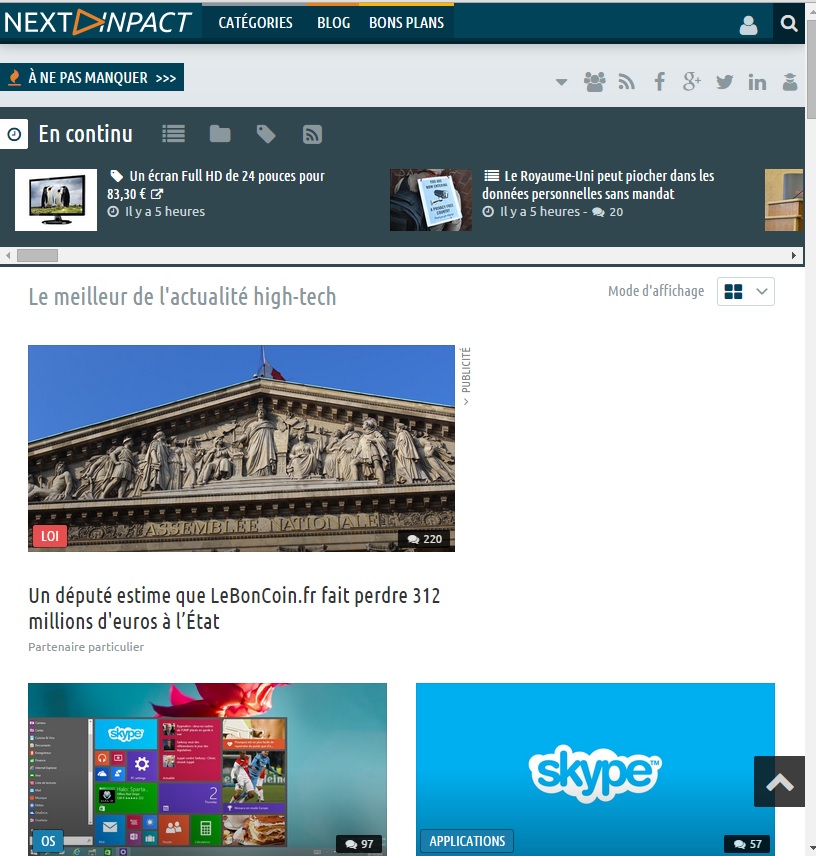 NextInpact.com @responsive