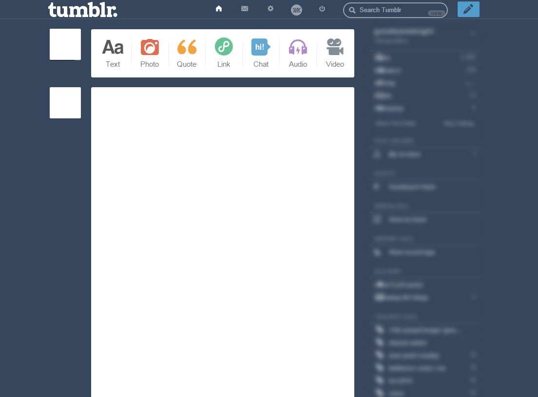 New Tumblr Fix
