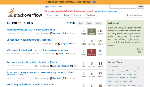 stackoverflow.com - Small UI Improvements