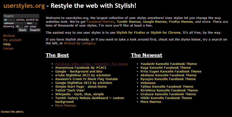 Black Coffee - dark global style for night
