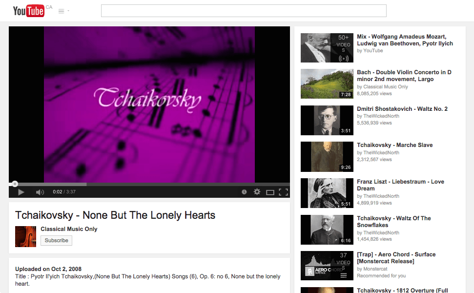 Distraction Free Youtube