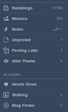Sidebar wording - base code