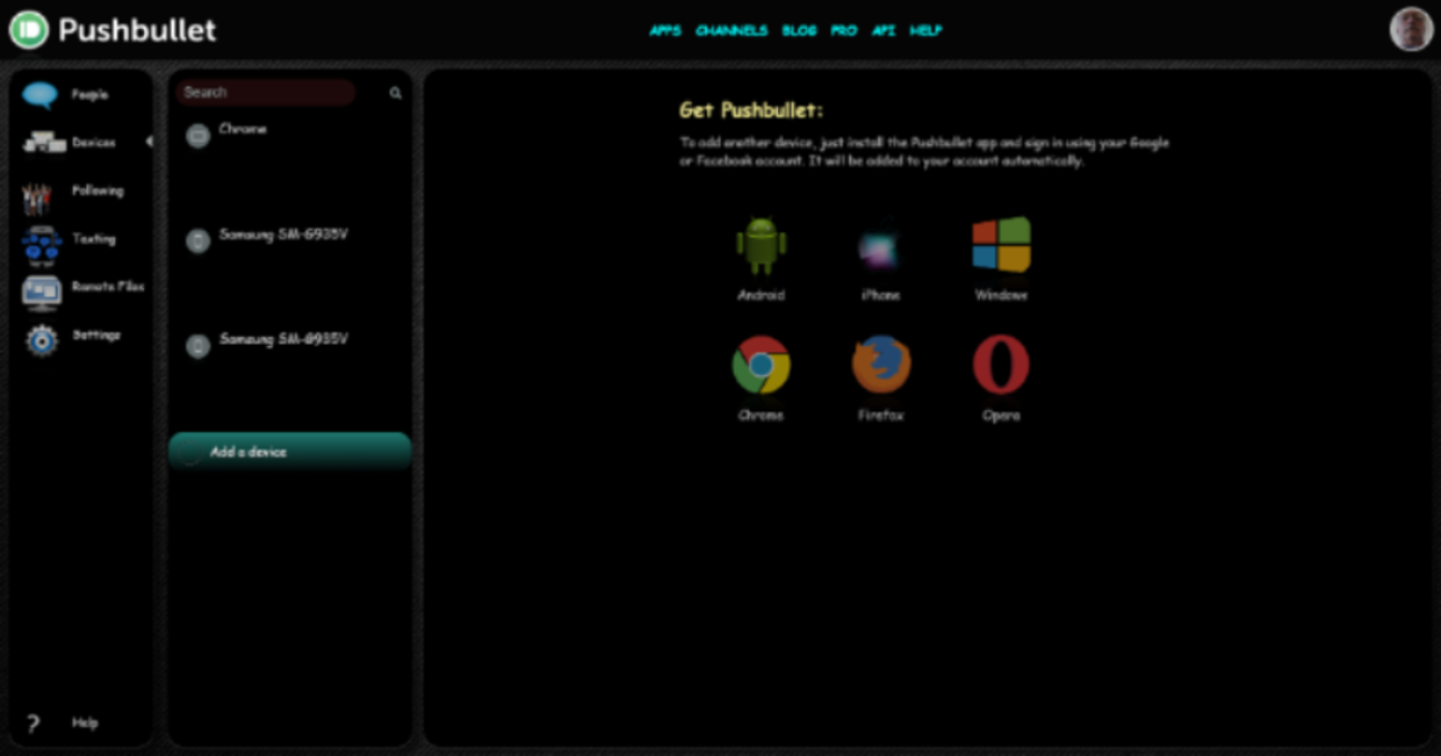 pushbullet.com by BamaBraves