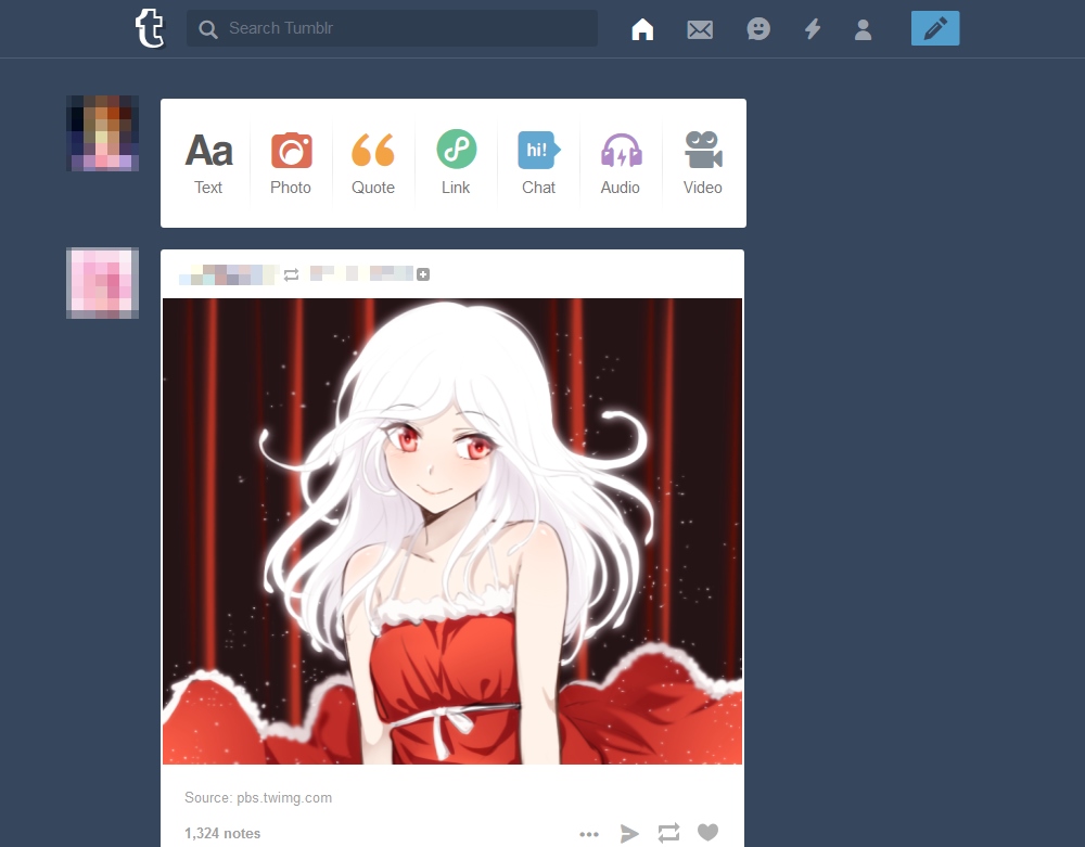 Tumblr Dashboard Cleanup