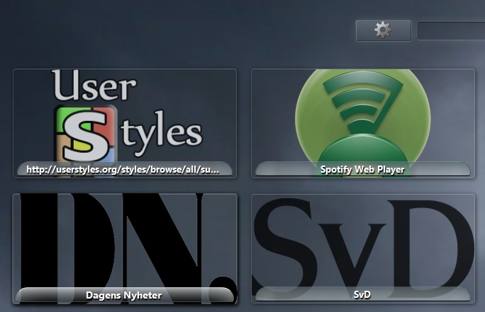 GlassFox - c y p NewTab, thumbnail mgmt