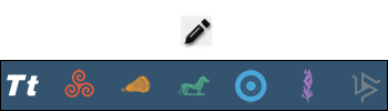 Tumblr - Compose Buttons - Teen Wolf