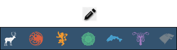 Tumblr - Compose Buttons - Game of Thrones