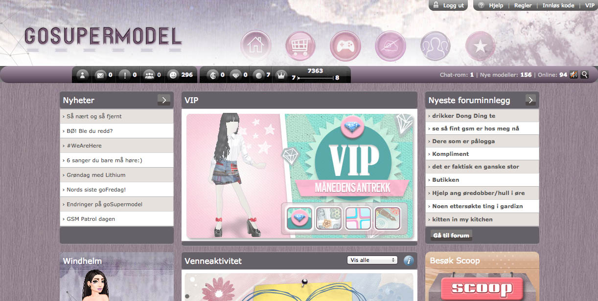 goSupermodel - Amaranth purple