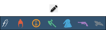 Tumblr - Compose Buttons - Firefly
