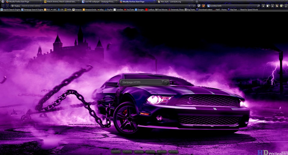 about:home - Shelby Wallpaper