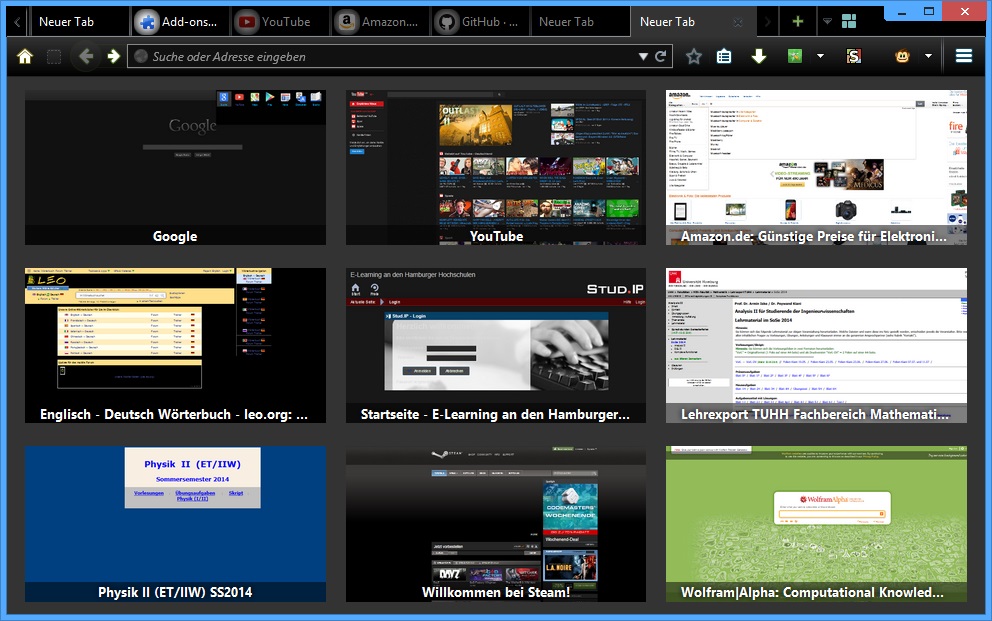 about:newtab Cleanup