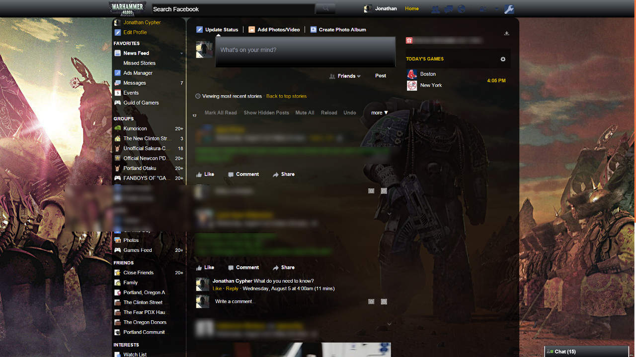 Warhammer 40K Facebook