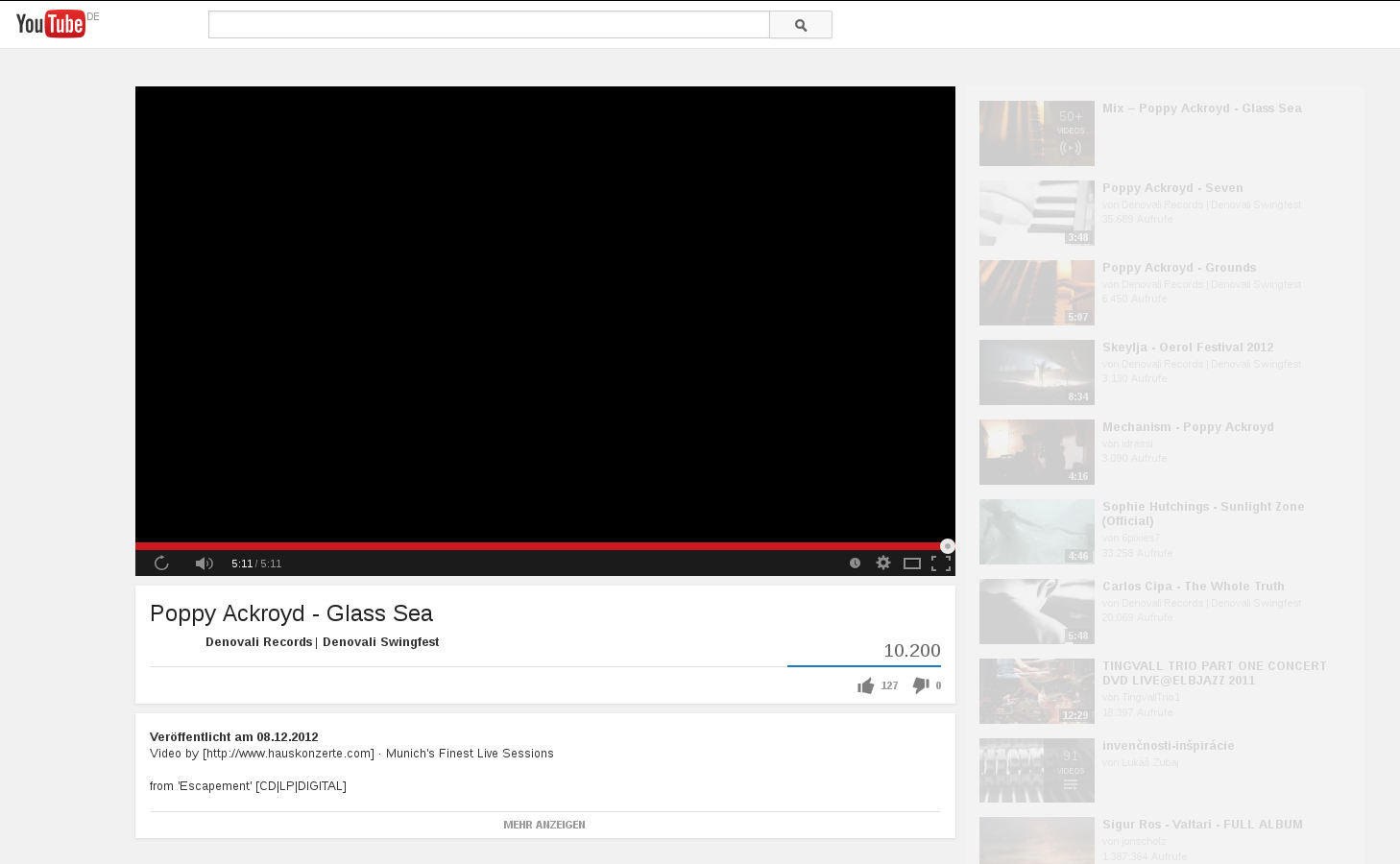 youtube focused