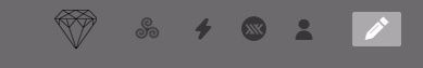 Diamond Dashboard Button