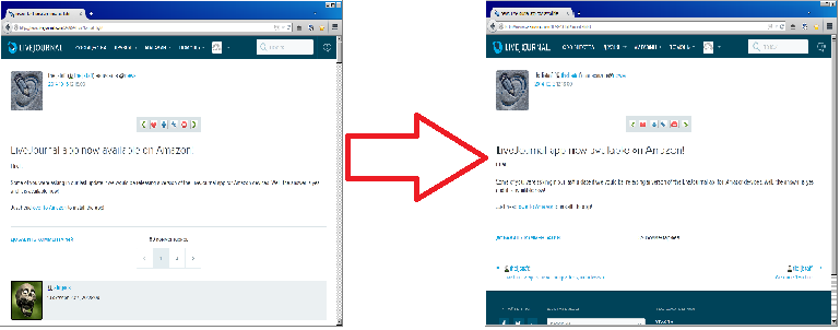 LiveJournal Comments Hide