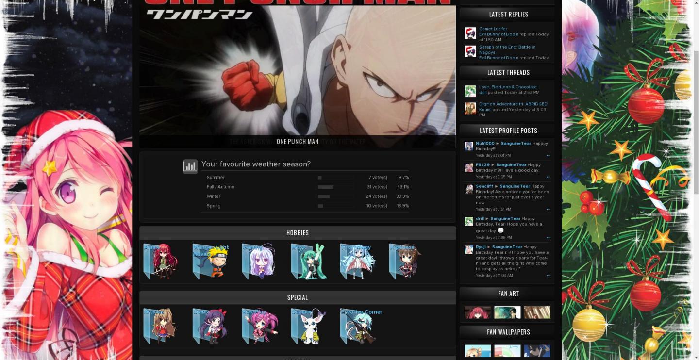 Anime Forums: Minimalist