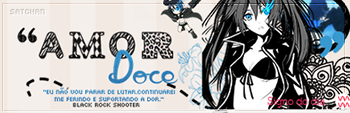 ♡ +AmorDoce: Black Rock Shooter ♡