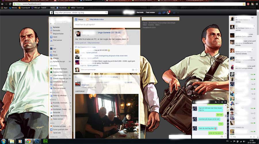 GTA V Facebook Theme
