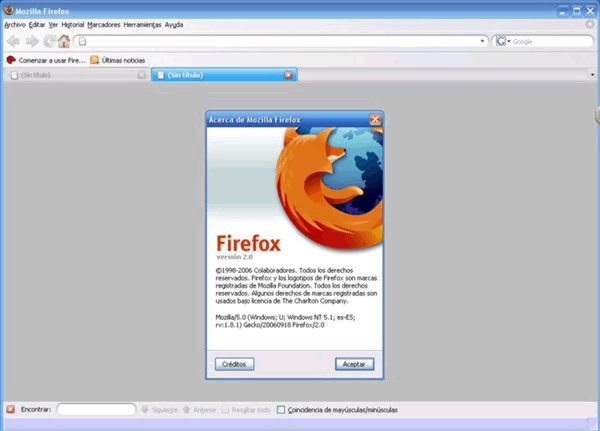 Tweak for Skin FireFox 2 RC1