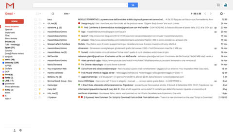 Gmail fitter happier
