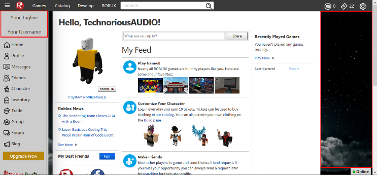 ROBLOX Customizable Theme 2.3 | SETTINGS RELEASE