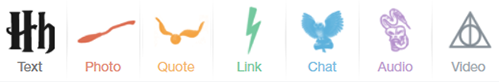 Tumblr - Dashboard Bar - Harry Potter