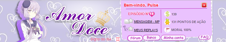 Tema Amor Doce - Roxo