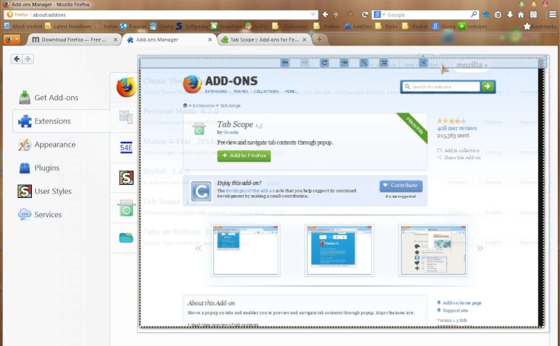 TAB Scope BIG Preview
