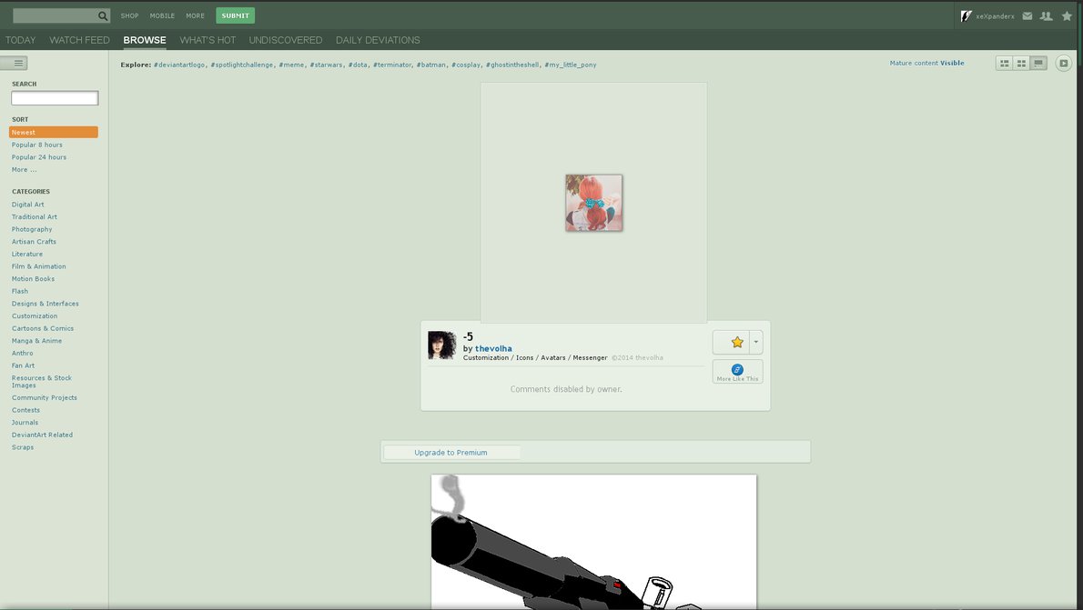 remove new Deviantart-logo
