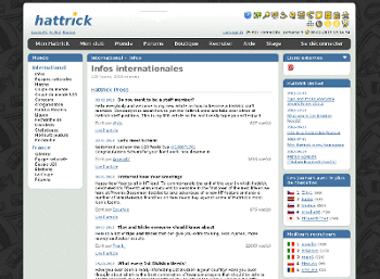 hattrick in blue/gray with sup theme