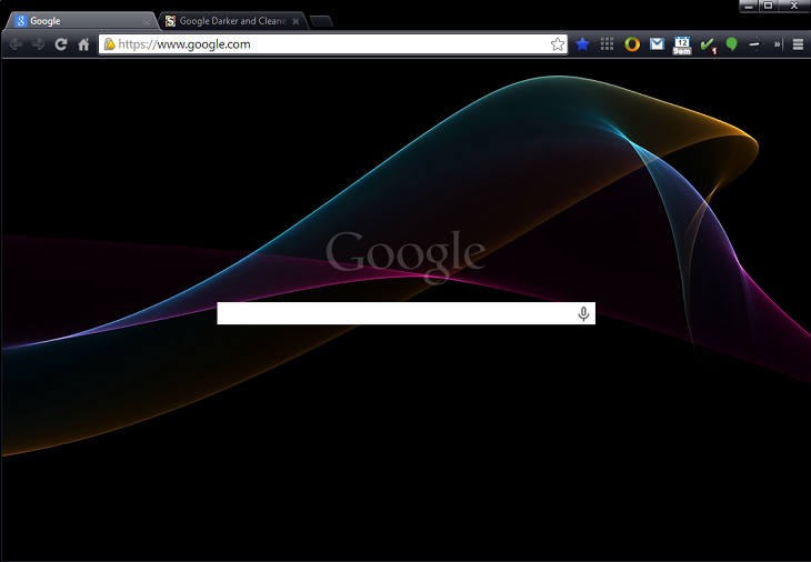 Google Darker and Cleaner