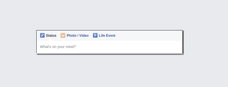 Facebook postonly