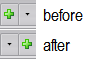 Move new tab button to far right