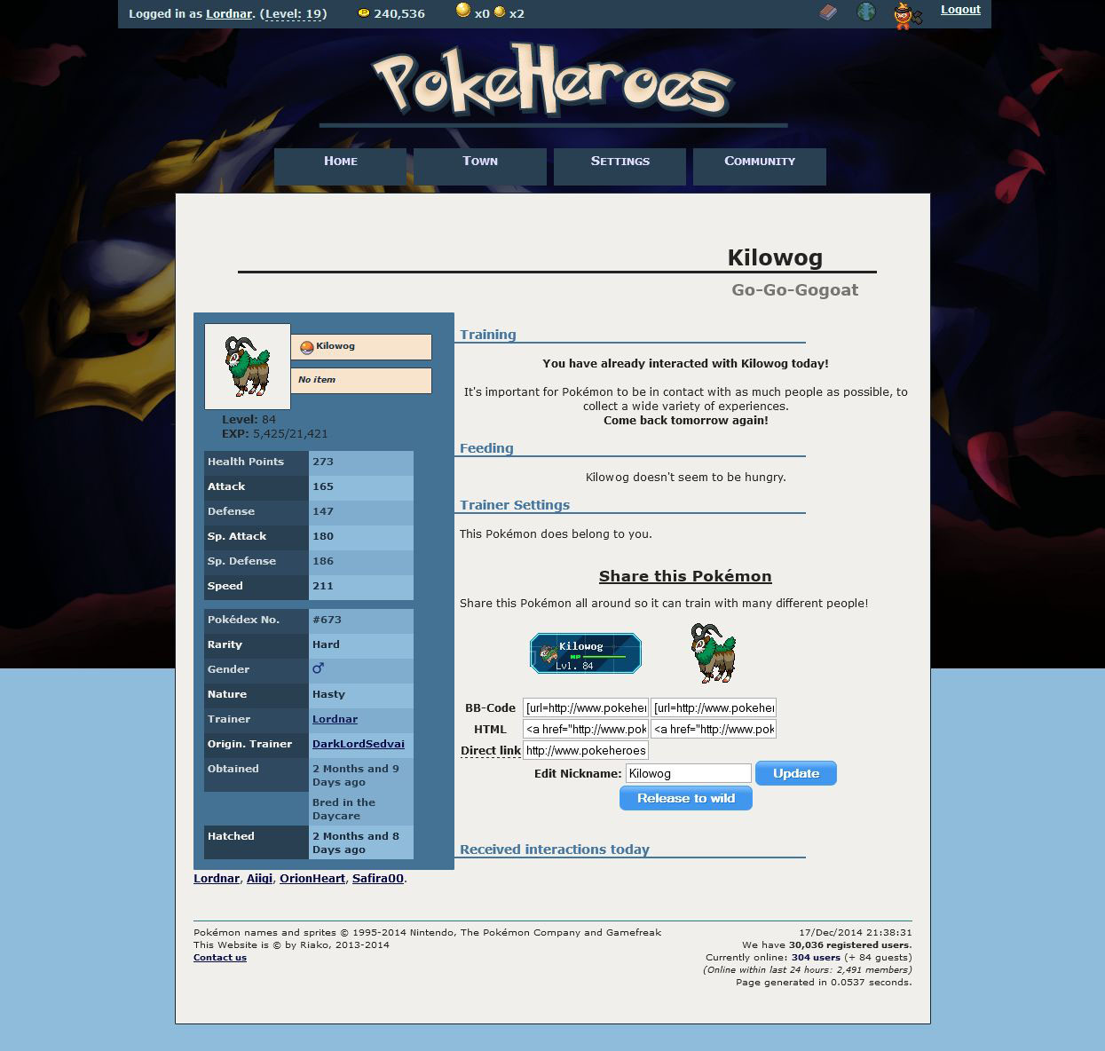 Pokeheroes SimpleLook