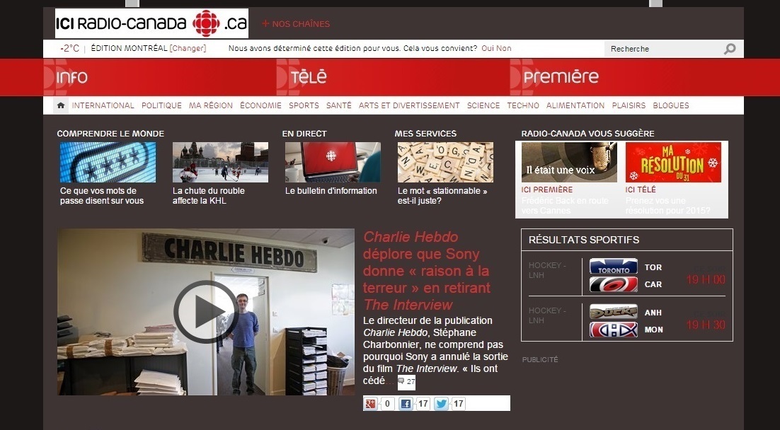 Radio-Canada Dark