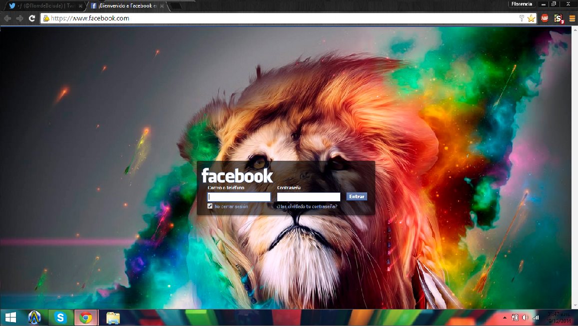 Facebook LOGIN - Lion.