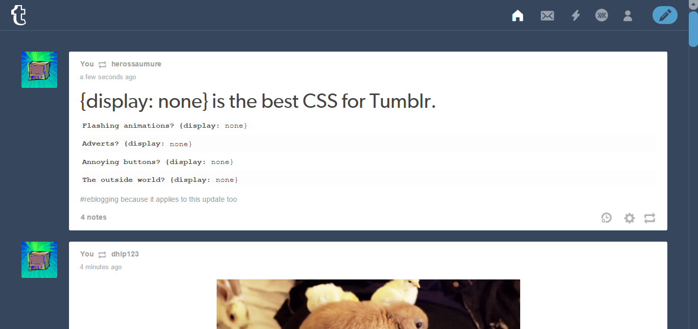 Declutter Series - Tumblr