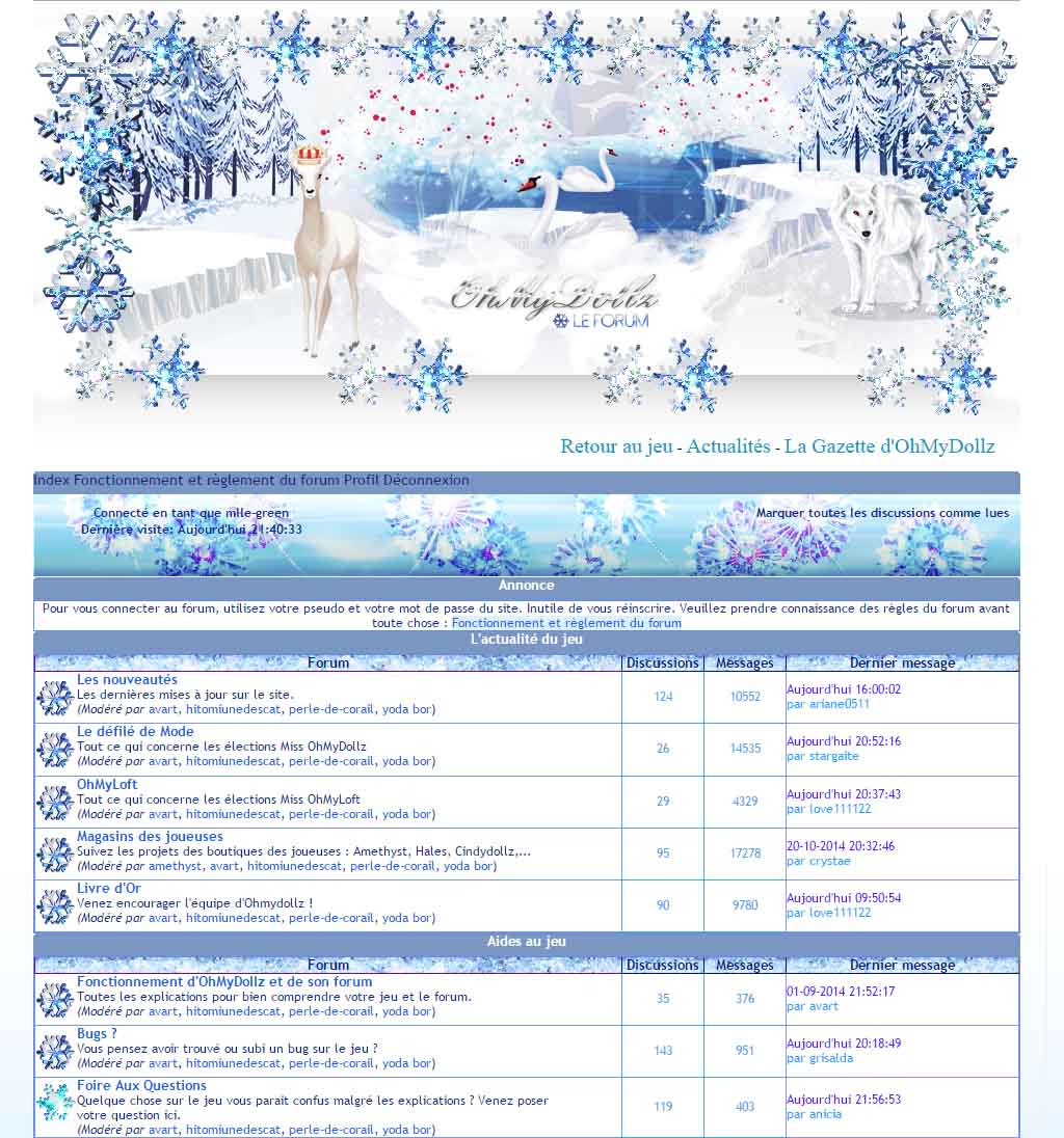 OhMyDollz Hiver 2015