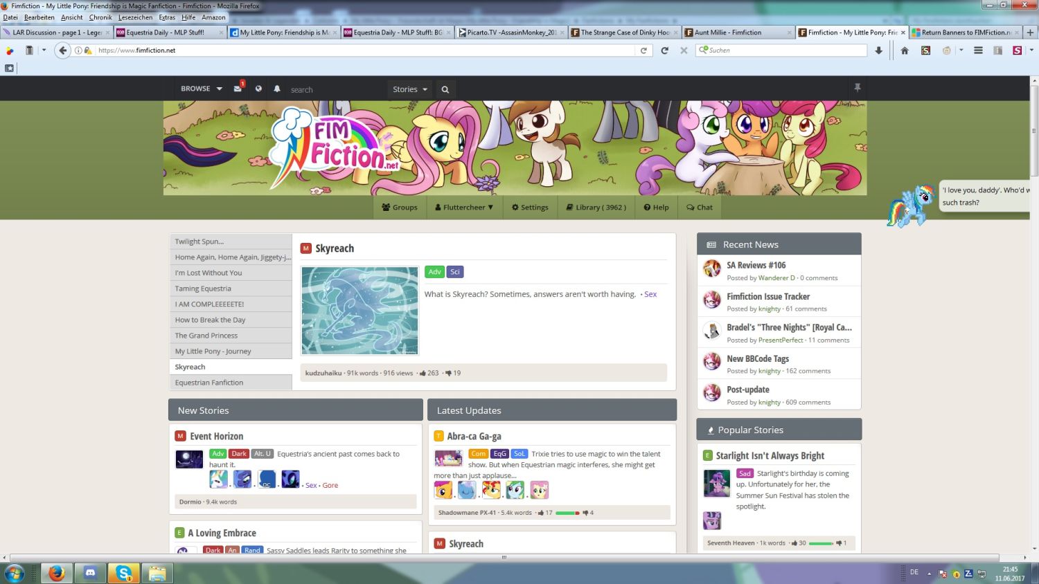 Return Banners and the Old Logo to FIMFiction.net