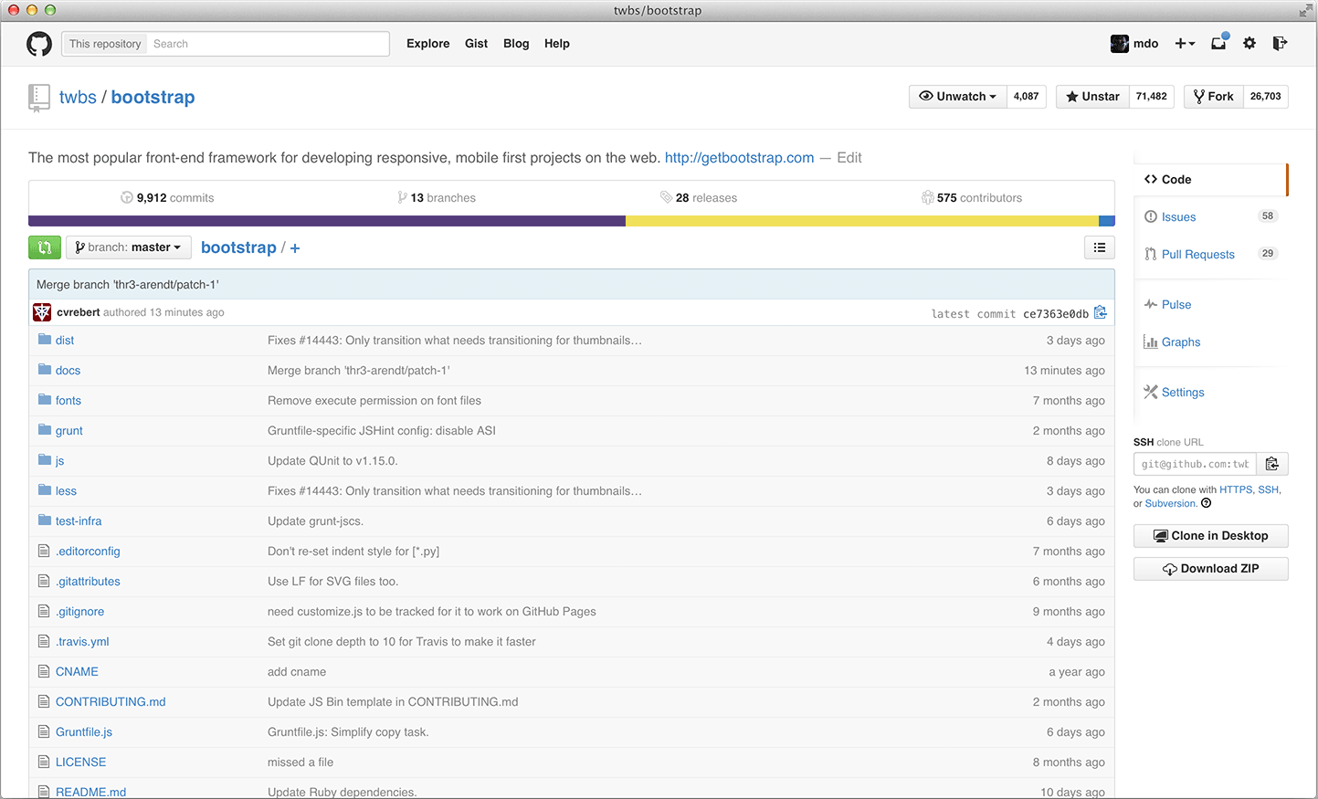 GitHub Wide