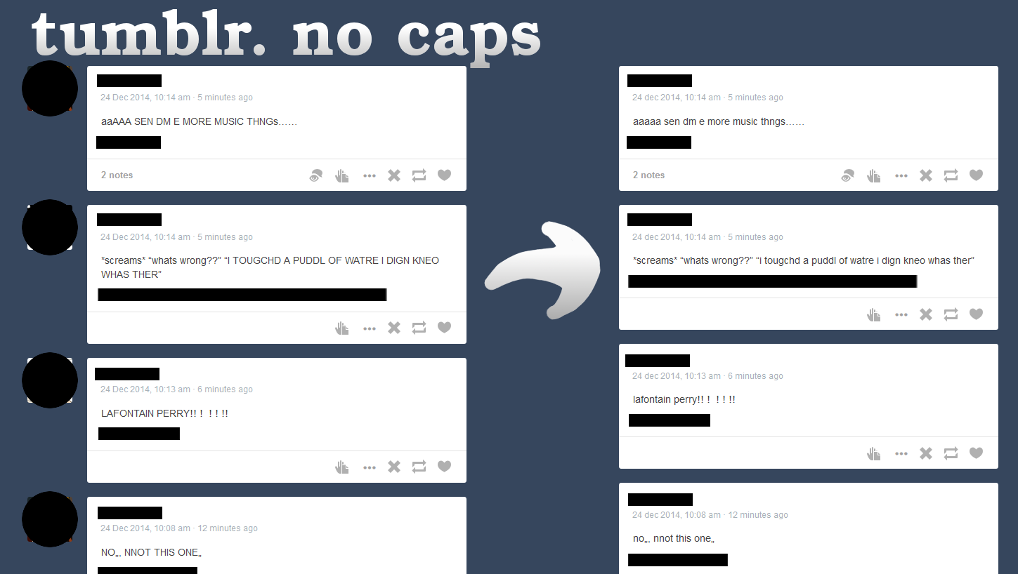 Tumblr No Caps
