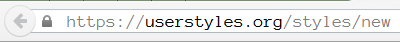 Firefox - Address Bar Font+