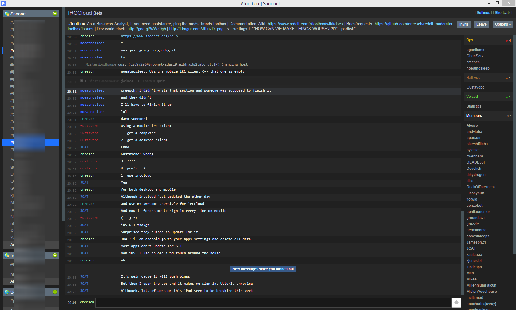 irccloud - dark matter tweaked.