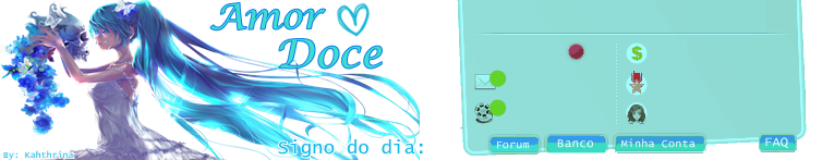 Amor Doce Tema: Vocaloid Hatsune Miku